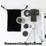 Zoomlens-3 12x optische zoom voor smartphone met tripod telefoonhouder