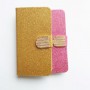 Flipcase met steun Samsung Galaxy J5 - Bling Bling roze goud