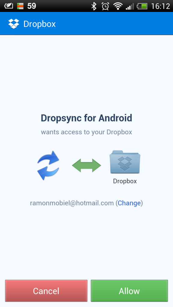 dropsync for iphone