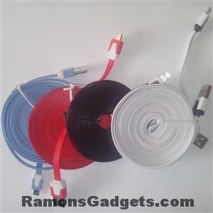Micro USB kabel 3m