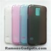 Samsung Galaxy S5 Silicone Case - Zwart - Blauw - Roze - Transparant-wit