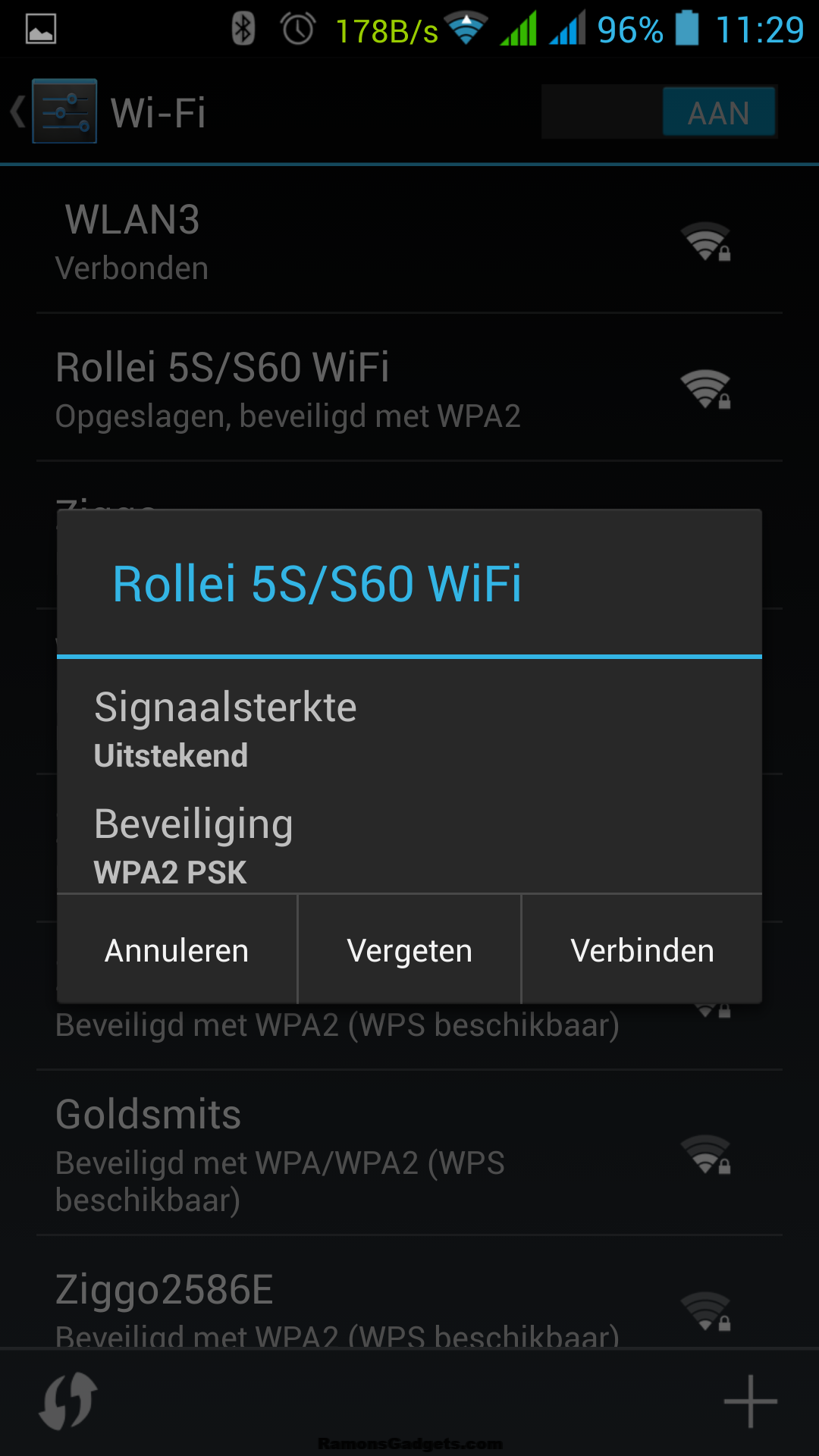 Screenshot Rollei 5S-S60 Wifi App