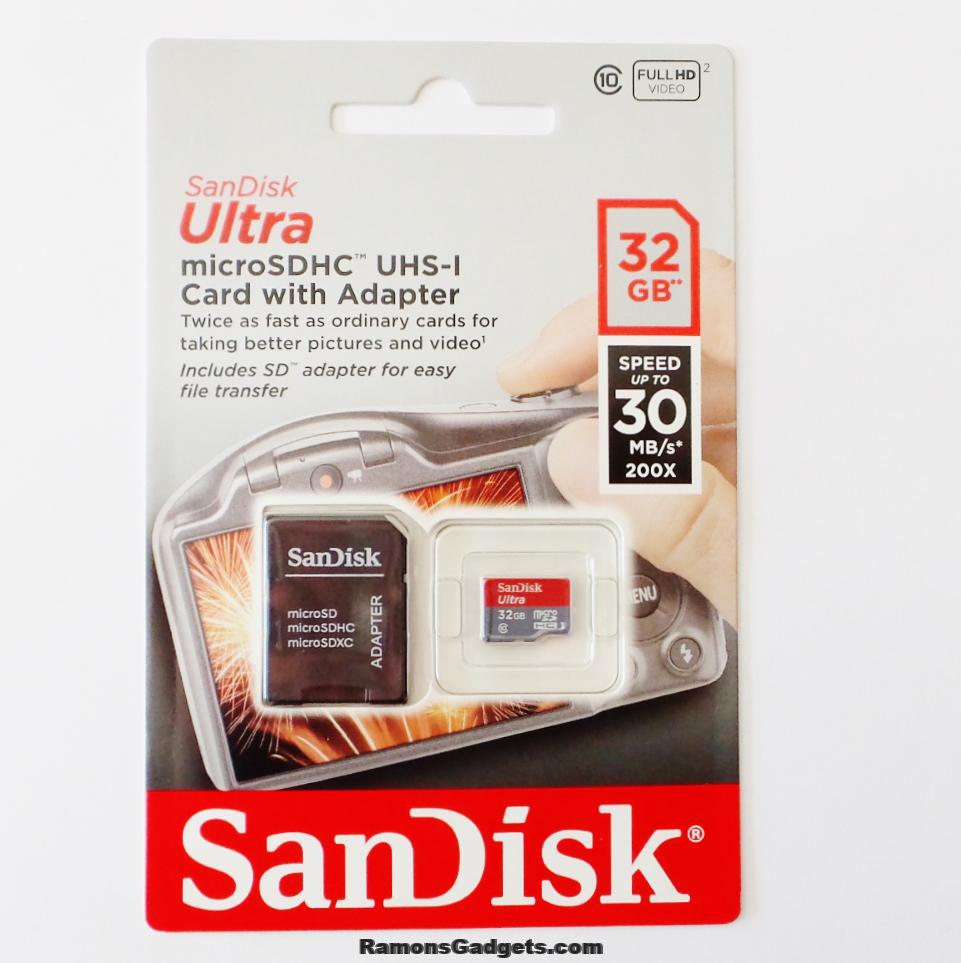 SanDisk Ultra MicroSDHC UHS-1 32GB (2)
