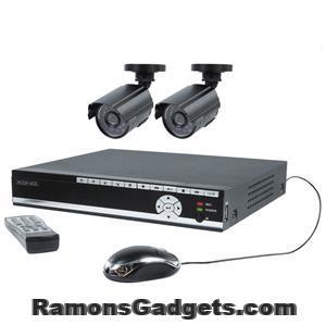 Konig-Beveiligings-camera-set-2cameras-met-hd-recorder