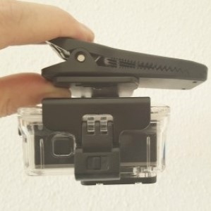 GoPro backpack Clip klem action cam
