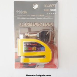 Remschijfslot - Alarm Disc Lock